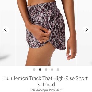 lululemon track that shorts